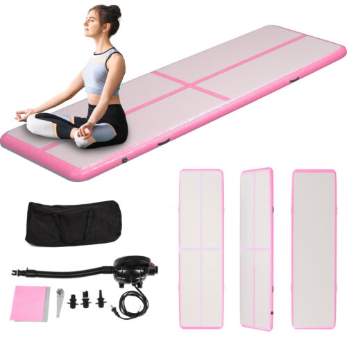 10ft 4 Inch Thick Inflatable Gymnastics Air Tumbling Track Mat - Picture 6 of 9