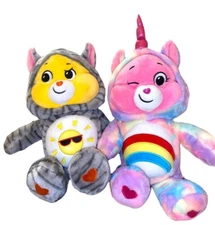 Care Bears Unlock The Magic Funshine Kitty Cheer Bear Unicorn Hoodies Plush 2021