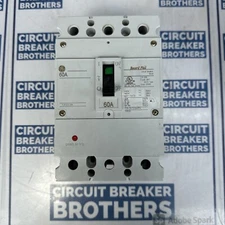 GE FBH36TE060RV 60 Amp 600 Vac 3 Pole 100kA Record Plus Circuit Breaker-Warranty