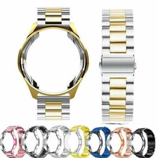 Stainless Steel Metal Band Strap Case For Samsung Galaxy Watch 6 40/44mm 43/47mm