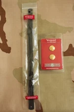 USMC MARINE CORPS CHIN STRAP AND GOLD BUTTON SET FOR ENLISTED COMBINATION CAP