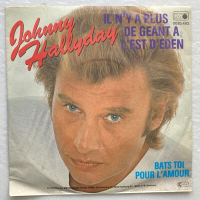Johnny Hallyday - Il n'y a plus de Geant a L'Est d'Eden - 7'' near mint