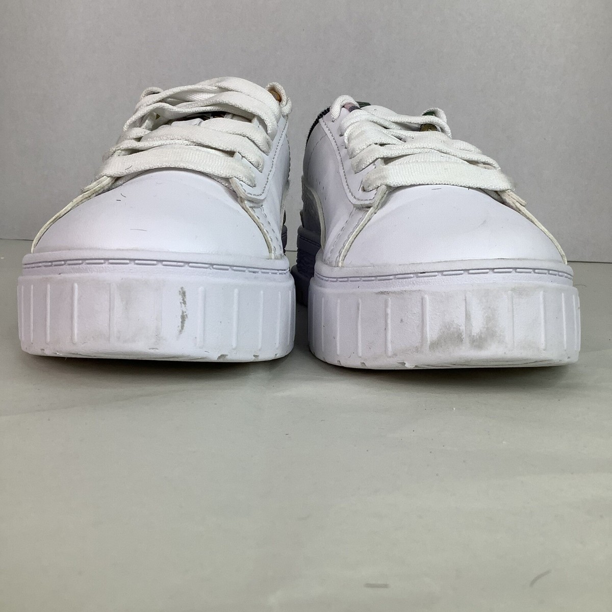 Puma Mayze Vacay Queen Low Top Toddler's White Sneakers Sz