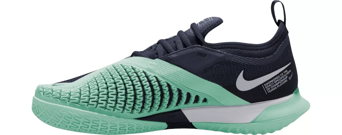 Size 10.5 - Nike Court women React Vapor NXT Navy Mint Foam CV0746