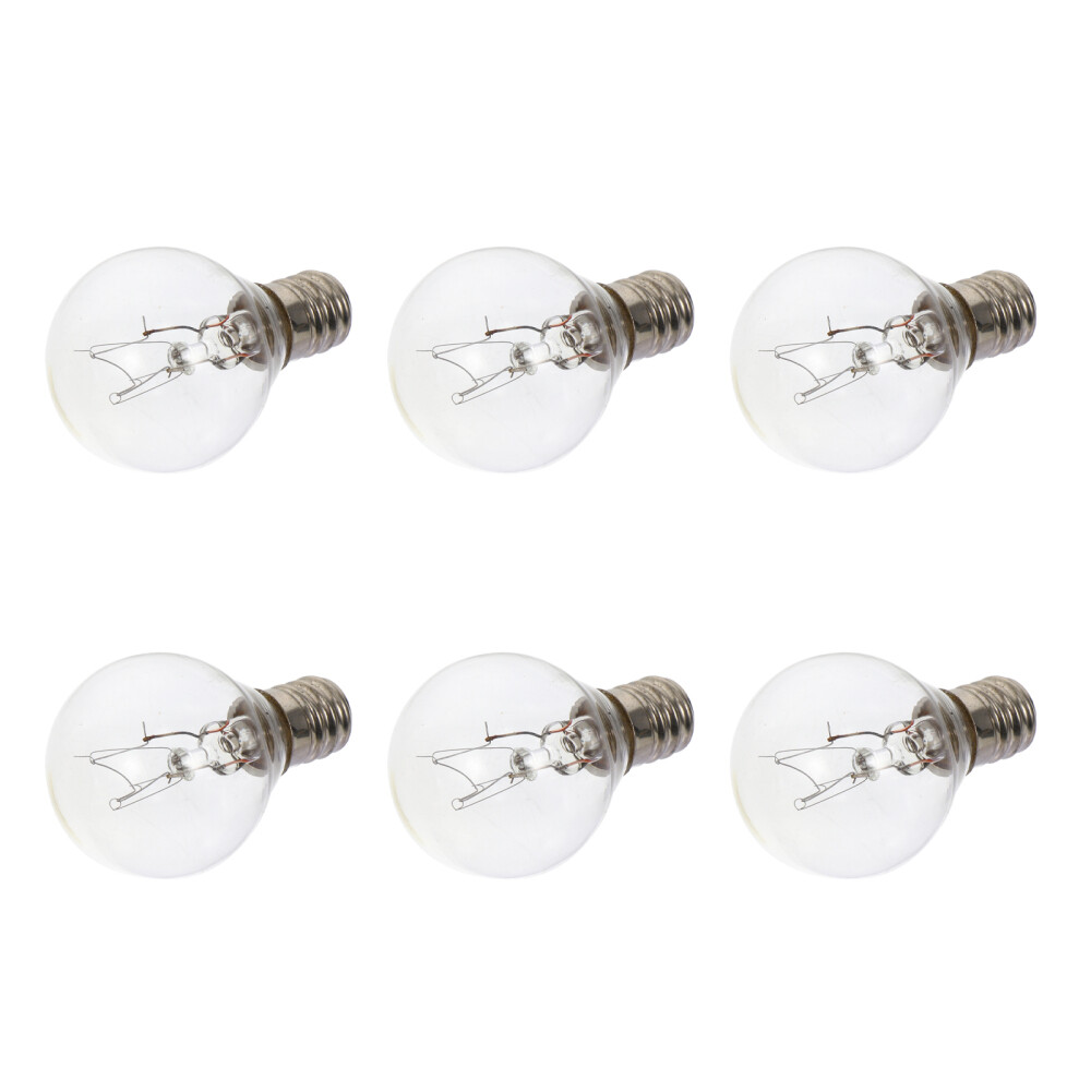 6 Pcs Clear Light Bulb Wax Burner Bulbs Candle Warmer Lamp Melt eBay