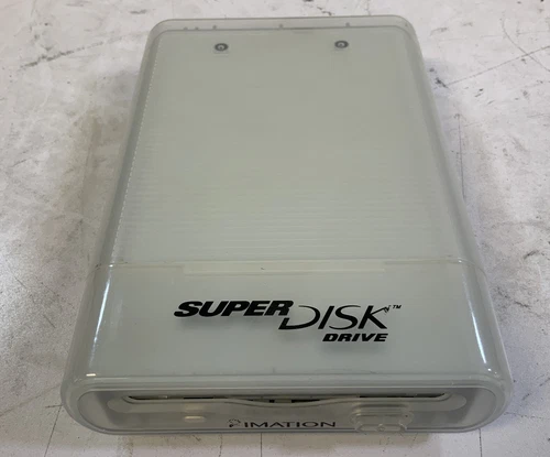Imation Super Disk USB Drive for Macintosh Model SD-USB-M2 Floppy Disc NS-F5D