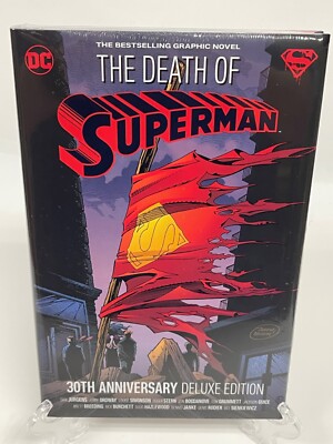 Death of Superman 30th Anniversary Deluxe Edition FLAG COVER