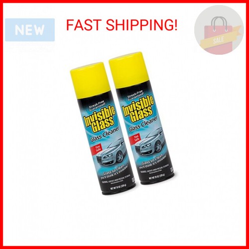 Invisible Glass 91164-2PK 19-Ounce Foam Cleaner for Auto and Home for a Streak-F