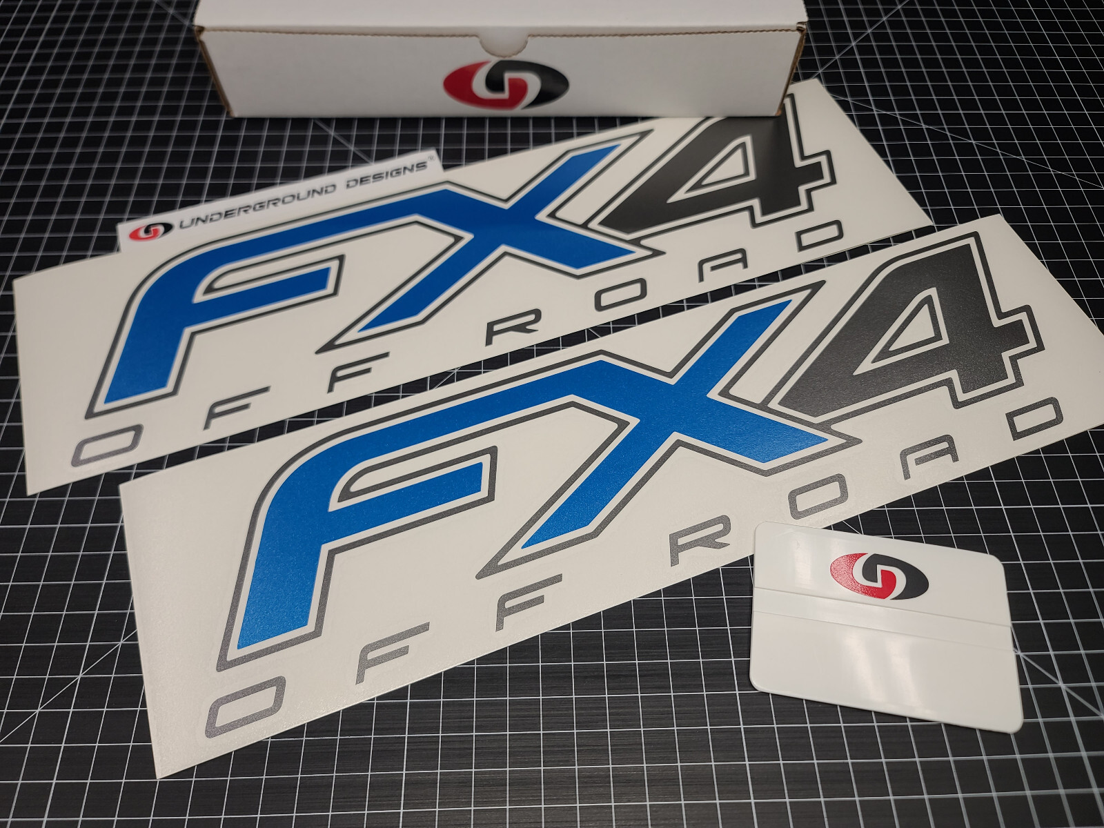 FX4 Decals (2pk) Off Road Bedside Fender Stickers Fits 2012-2015 F150 F250 F350