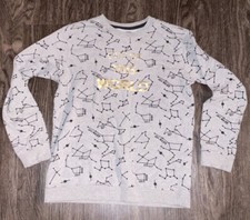   Out of This World  Gray Galaxies Boy Sweatshirt By MTA Sports