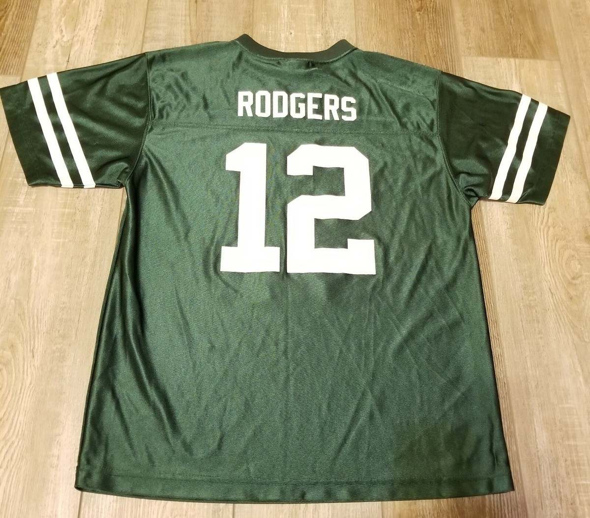 Aaron Rodgers Green Bay Packers #12 NFL Team Apparel Jersey Youth