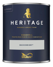 Dulux Heritage Luxury Durable Interior Paint Eggshell 750ml Tin BEACHCOMB GREY