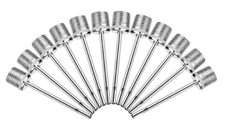 12 Inflating Needles Pin Nozzle Air Pump Valve Adaptors Ball Fill Universal Fit