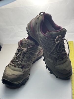 North Face Womens Size 7 Hedgehog Waterproof Gore-Tex Hiking Shoes