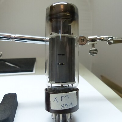 1x EL34 Mullard XFO Code DD getter 6CA7  testet Tube Röhre Valvola
