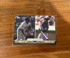 Ken Griffey Jr /Sr 2022 Topps X Bobby Witt Jr Crown Collection In Family HOF!!