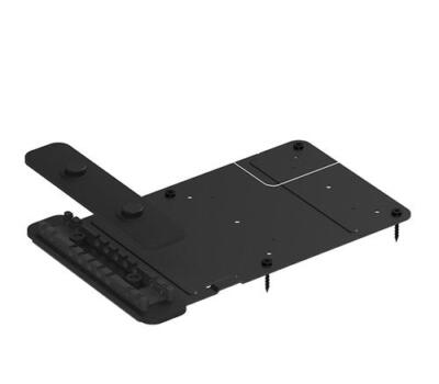Logitech PC Mount CPU-Halterung montiert auf Monitorhalterung Schwarz