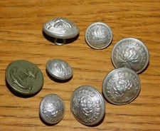 LOT bouton ALU uniforme SAPEURS POMPIERS paris A.M & CIE 22-17 M Deshayes Masse