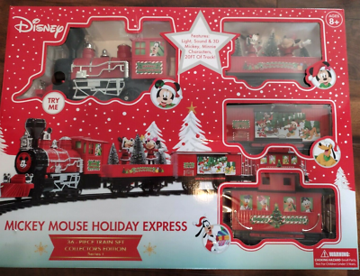 Christmas Disney 2019 Mickey Mouse Holiday Express 36 Piece Train