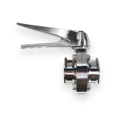 Tri Clamp Schmetterlingsventil - 1/1,5 Zoll - Edelstahl Brauerei Armaturen
