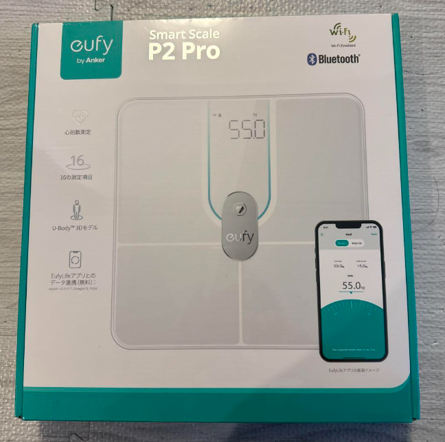Anker Eufy Smart Scale P2 Pro body composition meter white