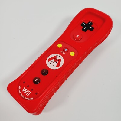 Nintendo Wii Remote Control Motion Plus Mario Luigi Peach Bowser