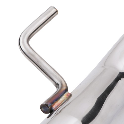 CAJA SILENCIADOR RESONADOR ESCAPE ACERO INOXIDABLE BORRAR PARA AUDI A1 8X 1.4 TFSI 10-18 - Imagen 7 de 8