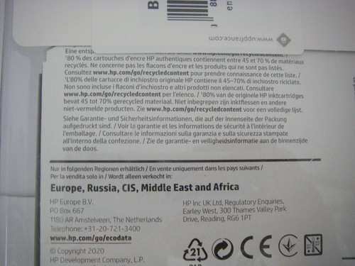 NEUF SOUS BLISTER cartouche IMPRIMANTE HP 364XL ⚠ EXP FEB 2023 - Foto 8 di 8