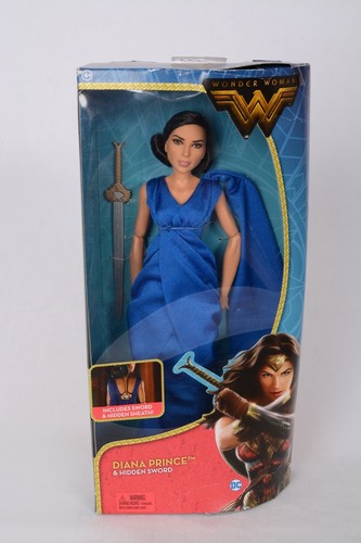 Mattel DC Comics Wonder Woman: Diana Prince & Hidden Sword Doll *2016 NEW SEALED