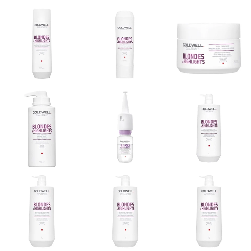 Goldwell Dualsenses Blondes&Highlights Shampoo,Conditioner And Treatment-Options