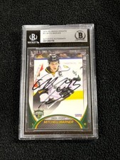 Mitch Marner Signed 2015/16 London Knights Team Card #11 Beckett Authenticated