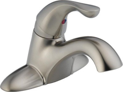 Delta 520-SSMPU-DST Classic Centerset Bathroom Faucet w/ Pop-Up  Stainless Steel