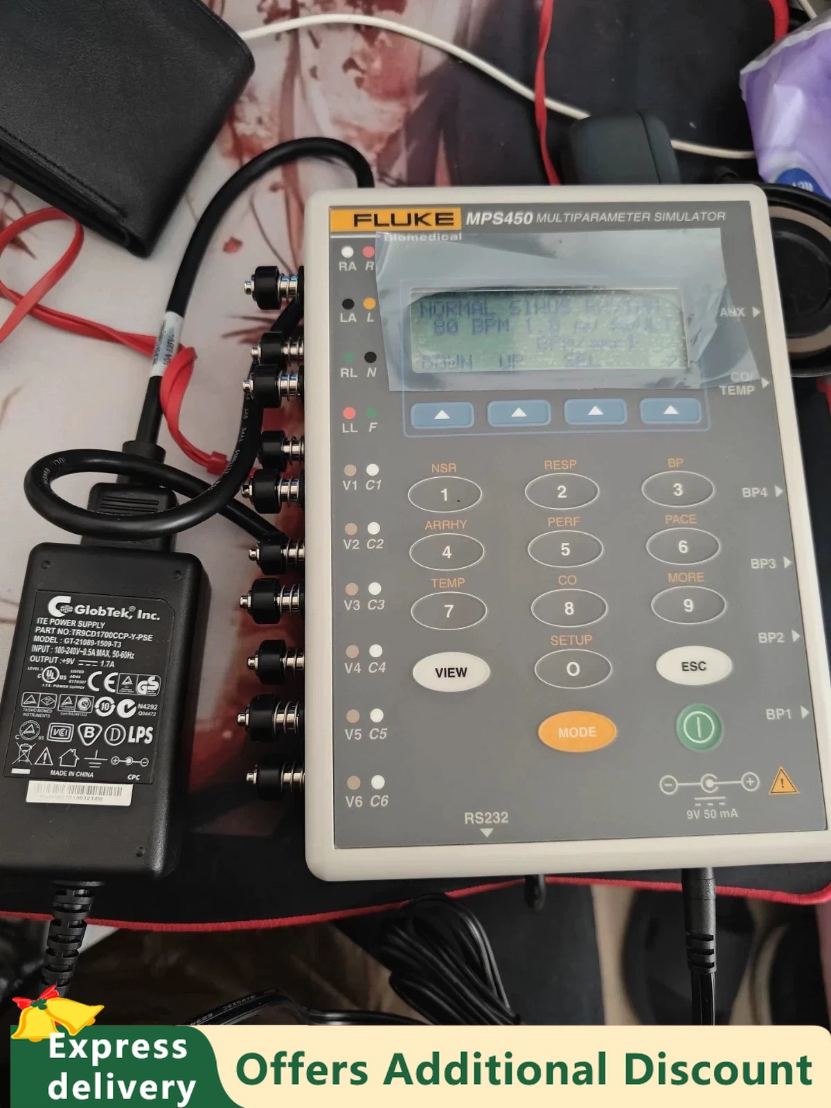 1PC USED Fluke MPS450 simulator By DHL or Fedex P2506D YL