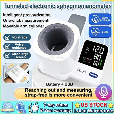 #ad #ad Electronic Upper Arm Blood Pressure Monitor Home Use Large Cuff Included $88.00