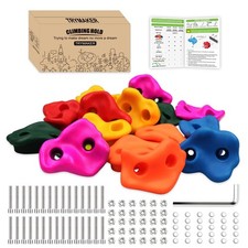 Rock Climbing Holds, 15PCS Climbing Wall for Kids Large Size