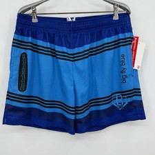 Baseball Lifestyle 101 Mesh Athletic Shorts Size M Men’s Big Fly Blue Crayon