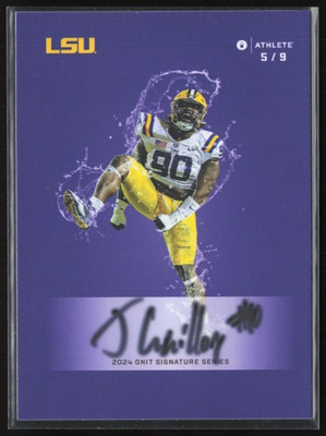 #ad 2024 ONIT jacobian Guillory 5 9 Nine Series water On Card Auto 2024 $6.99