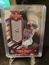 Forrest Whitley 2019 Bowman Chrome 2018 AFL Fall Stars Jersey Relic /99