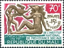 Timbre Mali 169 * - 87897FX