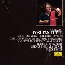 W.A. Mozart - Cos� Fan Tutte: Szenen & Arien (Levine, Te Kanawa, Blochwitz)