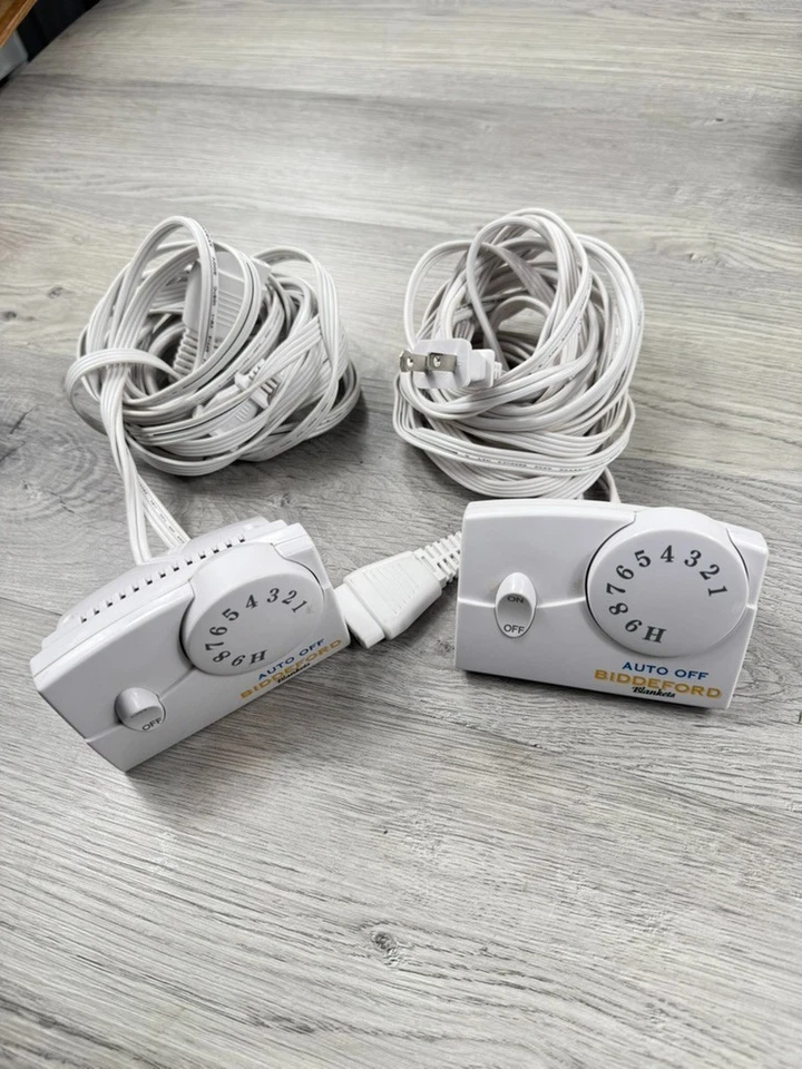 Biddeford TC11BA Electric Blanket Controller Cord AUTO OFF 4 Prong 120v AC LOT 2 - Image 2 of 4