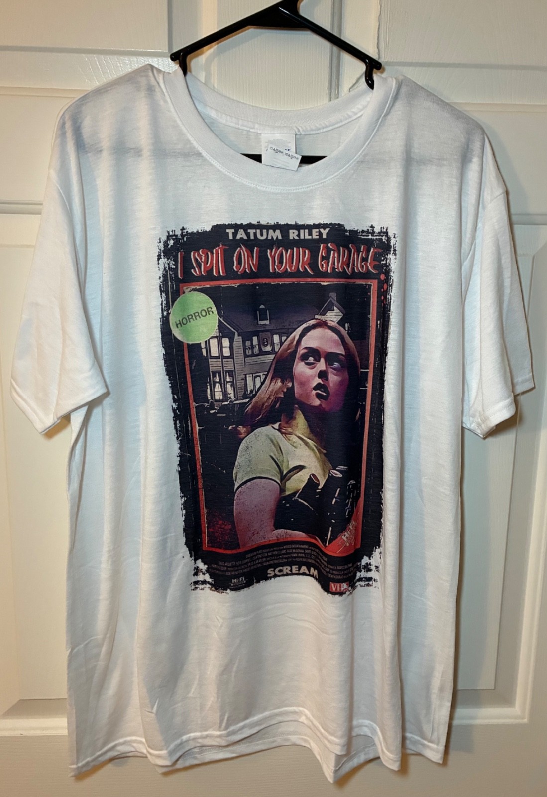 I Spit On Your Grave/Scream Crossover T-Shirt Size: Large (NEW)