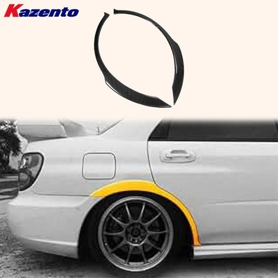 Rear Wheel Arch (2pcs) KZ Carbon Fiber For Subaru Impreza GDA GDB GDC Gen 7-9