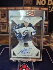 Andrew Copp 2021-22 Upper Deck Clear Cut Rookie Auto Sealed
