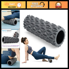 15" Foam Roller - Deep Tissue Massager for Muscle Relief, Myofascial Release, Yo