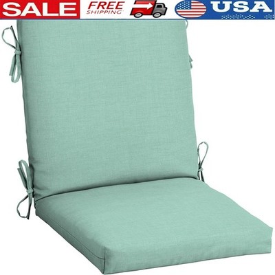Polyester Outdoor Chair Cushion UV Resistant Eco-Friendly Soft Filling 18x36.5