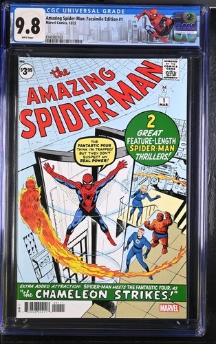 Amazing Spider-Man: Facsimile Edition 1 CGC 9.8
