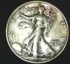 1935-P--- US Walking Liberty Silver Half 50c Extra Fine +