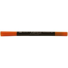Tsukineko Dual-Ended Fabrico Marker Color-Fast, Tangerine Office Product