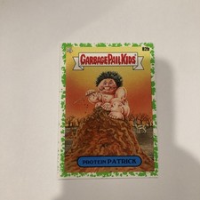 2021 Topps Garbage Pail Kids Food Fight - Protein Patrick Booger Green Card #82b